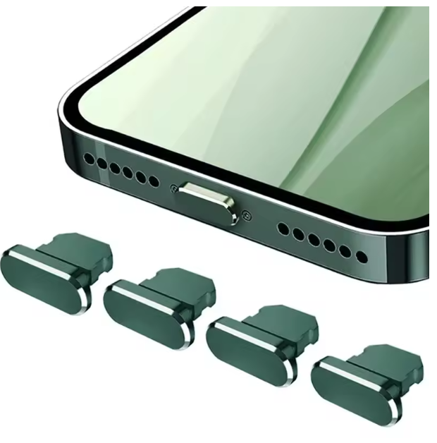 4-Piece Metal Dust Plug Set