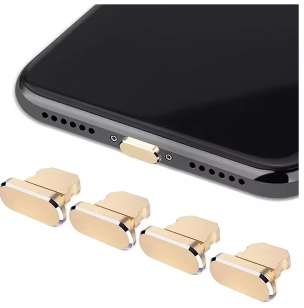 4-Piece Metal Dust Plug Set