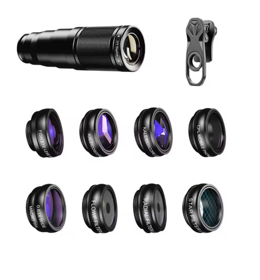 22x Optic Telescope Phone Camera Lens Kit