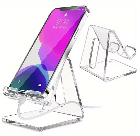 Clear Phone Desktop Stand Holder