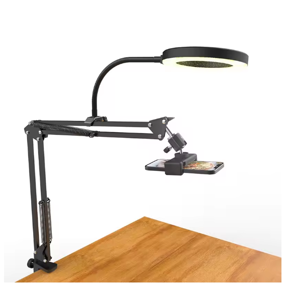 26cm Desktop Selfie Ring With Dimmable Light