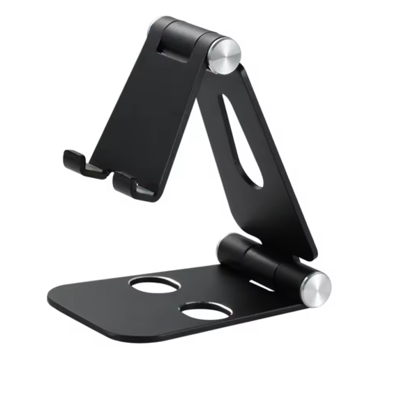 Universal Foldable Aluminum Mobile Phone Tablet Holder Stand