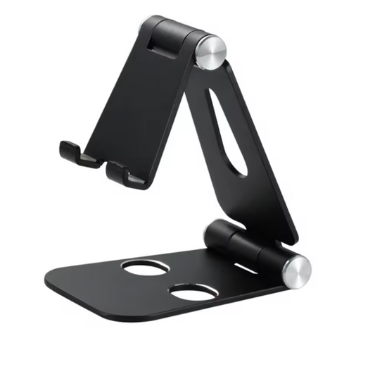 Universal Foldable Aluminum Mobile Phone Tablet Holder Stand