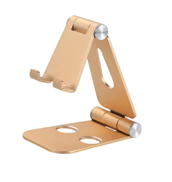 Universal Foldable Aluminum Mobile Phone Tablet Holder Stand