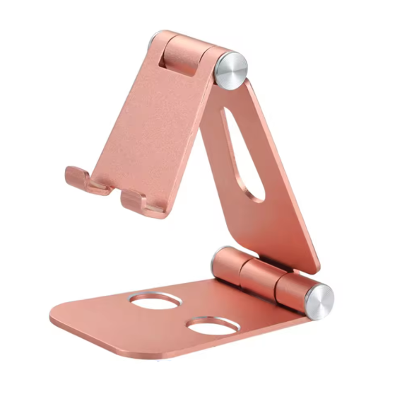 Universal Foldable Aluminum Mobile Phone Tablet Holder Stand
