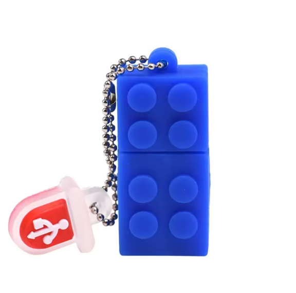 Plastic Brick Block USB Memory Stick