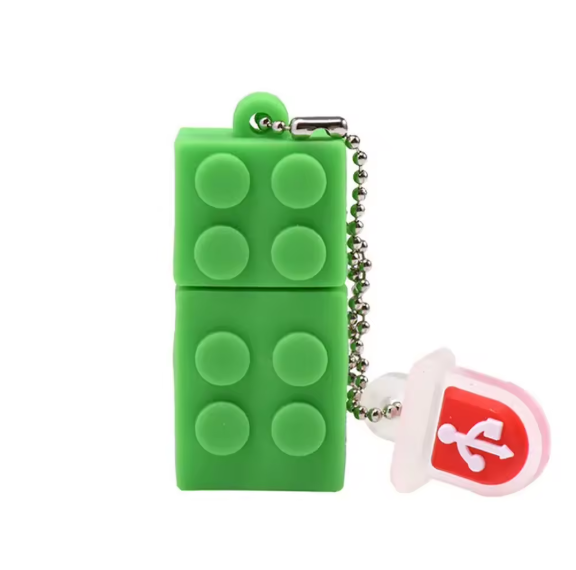 Plastic Brick Block USB Memory Stick