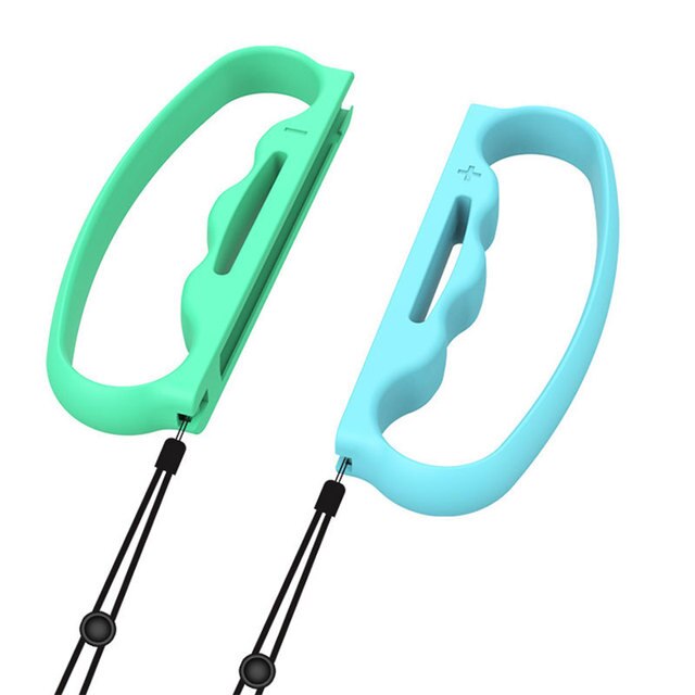 1-Pair Handle Grips With Wrist Strap for NS