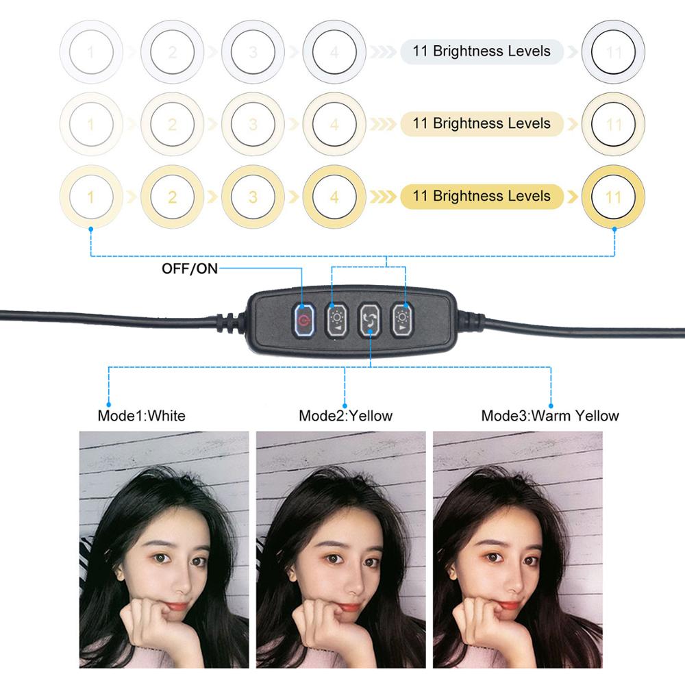 10" LED Selfie Ring Light