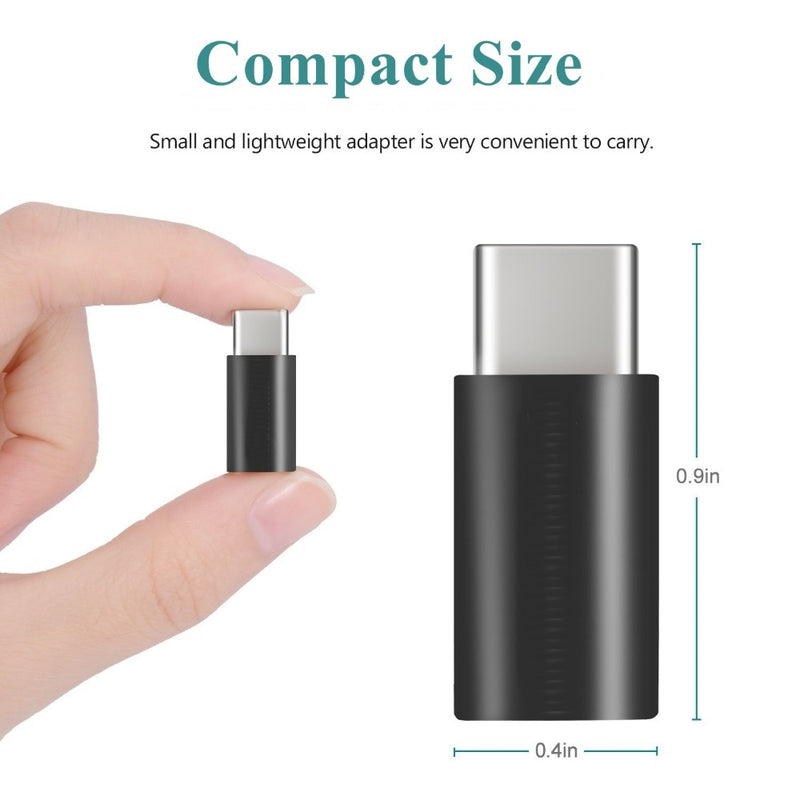 Type-C Adapter Male to Micro USB Female USB-C OTG Adapter