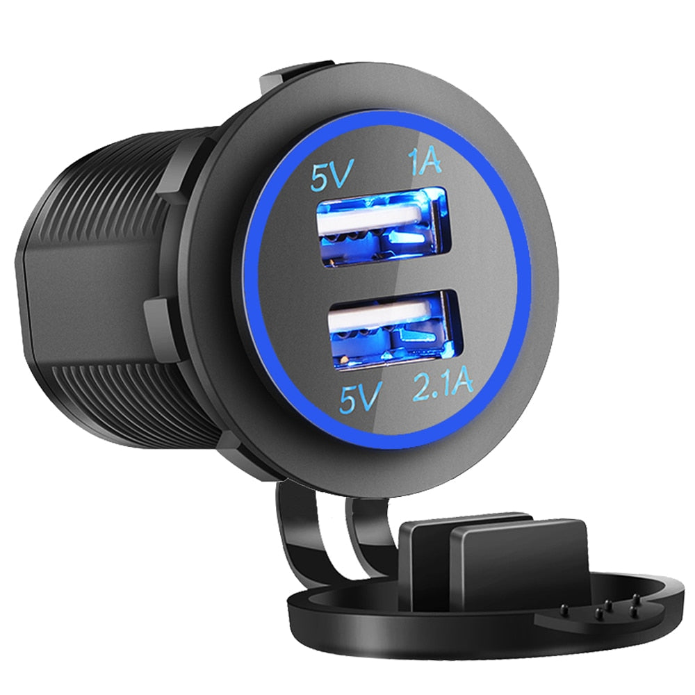 12V-24V Car USB Charger 3.1A