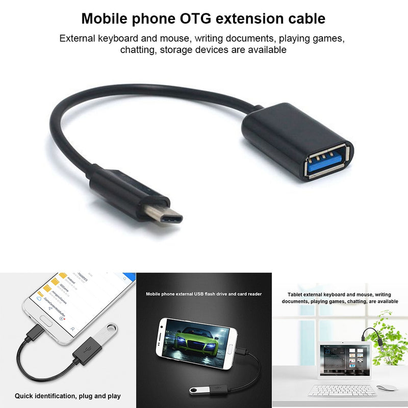 Type-C OTG Adapter Cable USB 3.1 Type-C Male to USB 3.0 A Female
