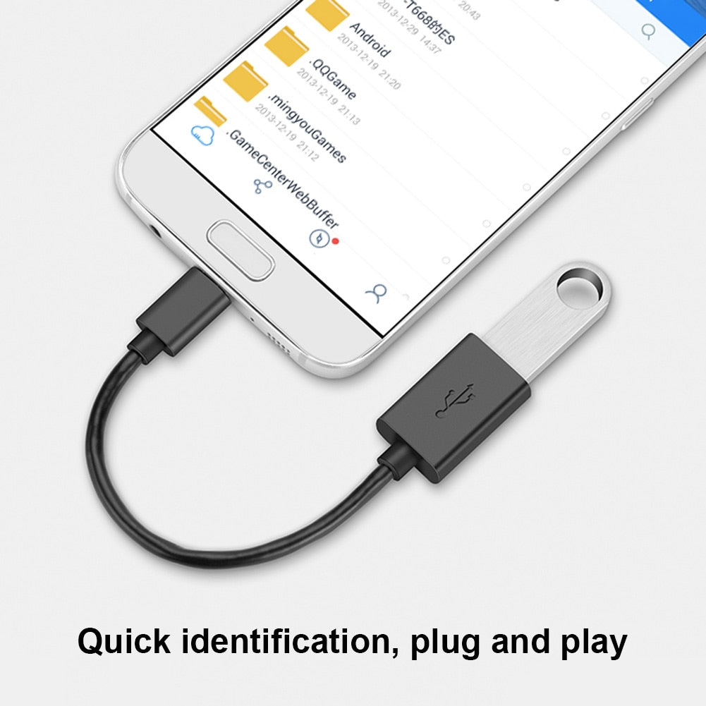 Type-C OTG Adapter Cable USB 3.1 Type-C Male to USB 3.0 A Female