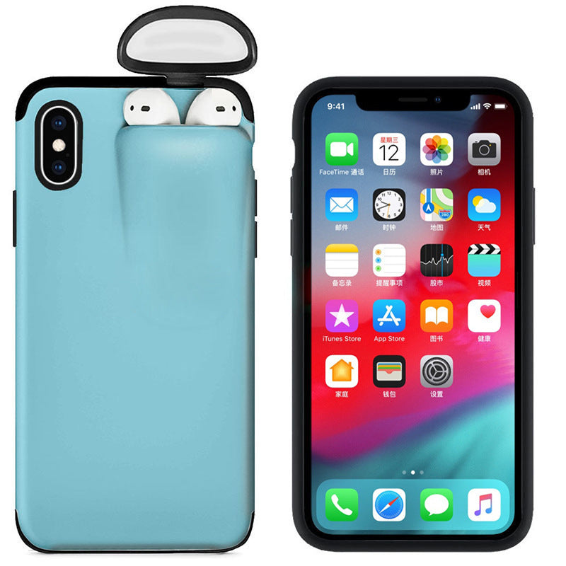 2-in-1 AirPods iPhone Case
