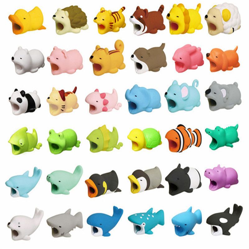 10-Piece Animal Bite Cable Protector Organiser