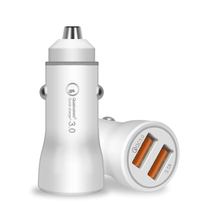 3.0 Fast Dual-USB Car Charger