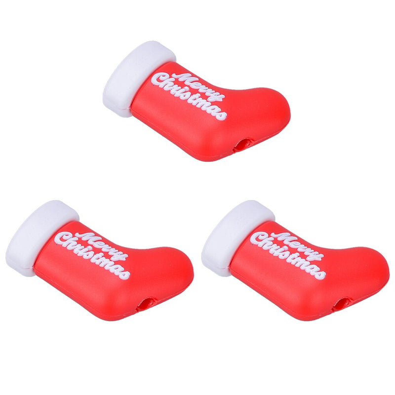 3-Piece Christmas USB Protective Case Cable Cover