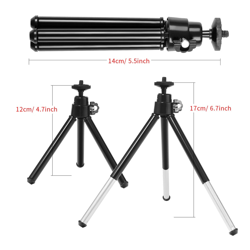 Ring Light Selfie Lamp With Tripod Stand USB Plug