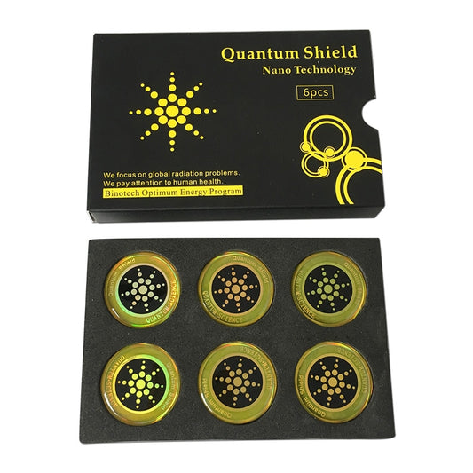 6-Piece Quantum Shield Sticker for Mobile
