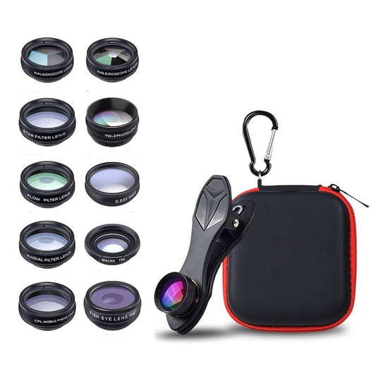 10-in-1 Phone Camera Lens Kit