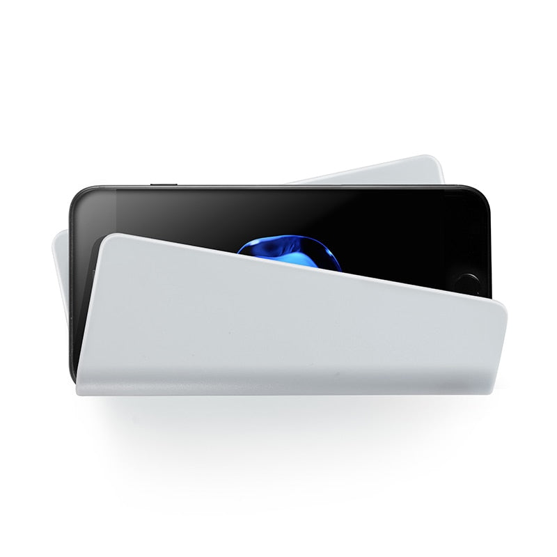 Adhesive Mobile Phone Wall Charger Home Adapter Charging Holder Hanging Stand Bracket Support