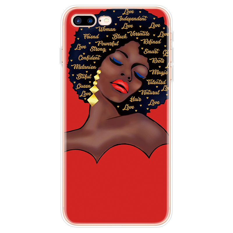 Women Art Silicone Case for iPhone