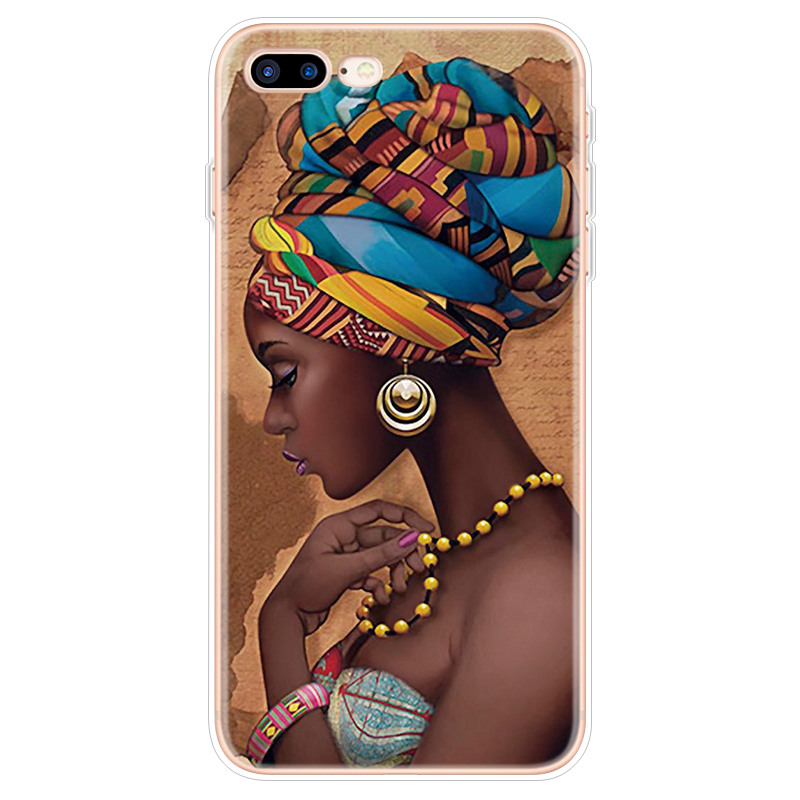 Women Art Silicone Case for iPhone