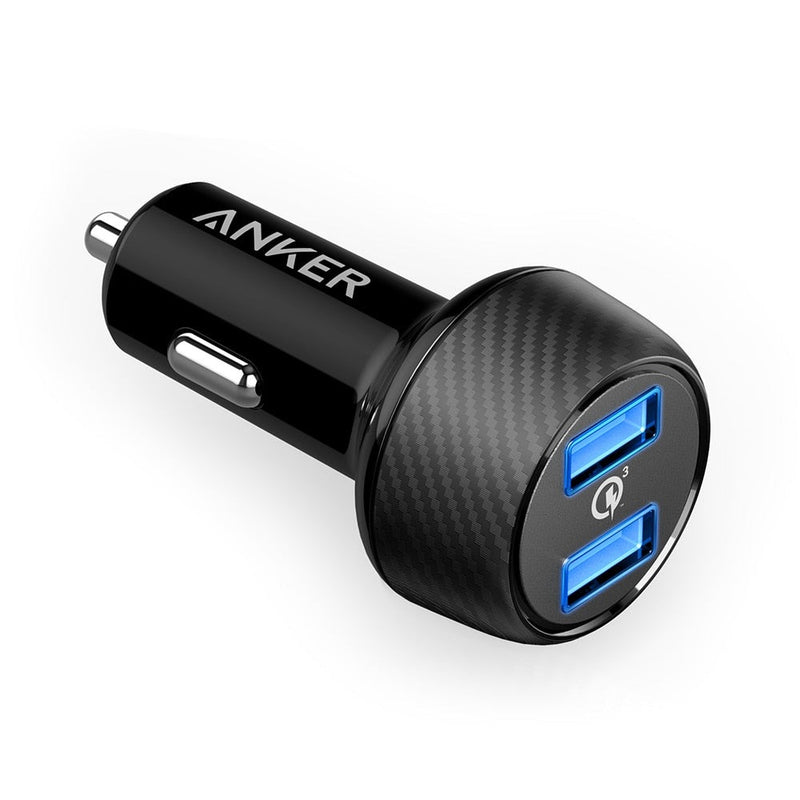 Ultra-Compact Car Charger With Quick-Charge 3.0