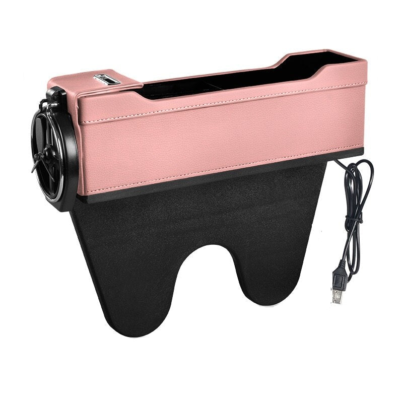 USB Charging Car Seat Side Organiser