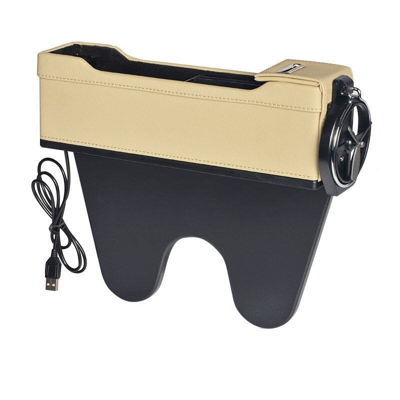 USB Charging Car Seat Side Organiser