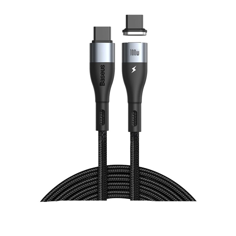 100W Fast-Charging Magnetic Cable Type-C to Type-C Cable