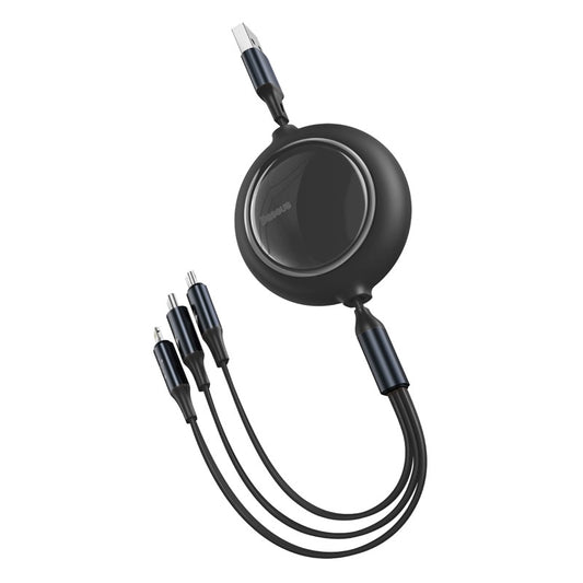 3-in-1 USB-C Cable Retractable Type-C
