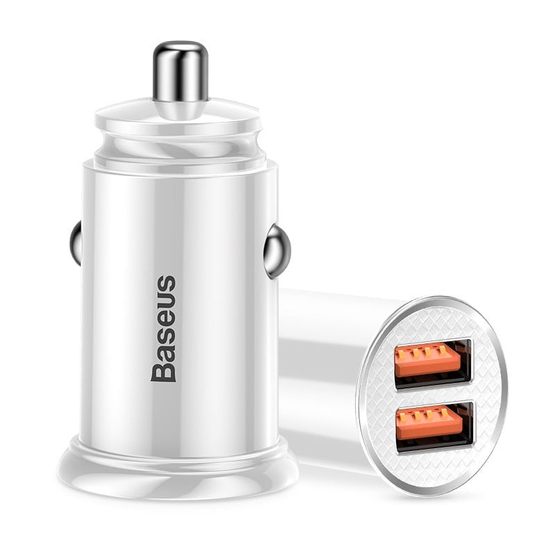 30W Quick Charge USB Car Charger