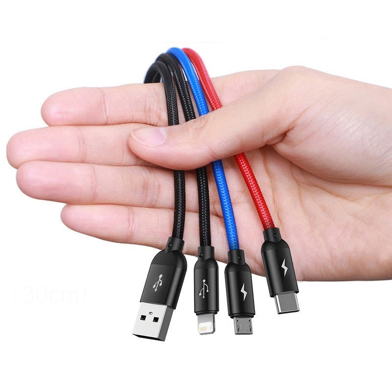4-in-1 USB Type-C Cable