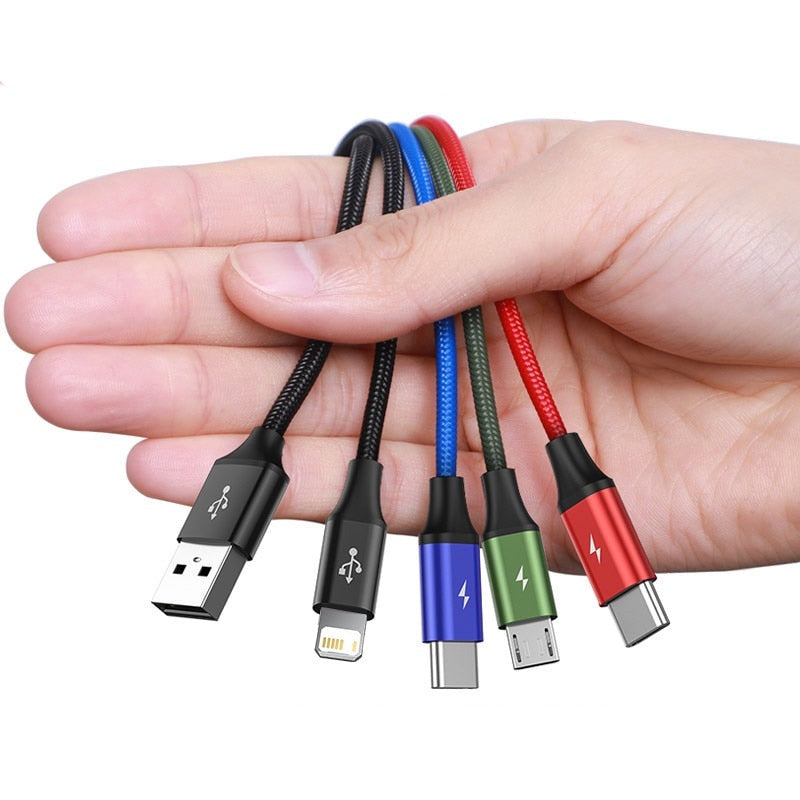 4-in-1 USB Type-C Cable