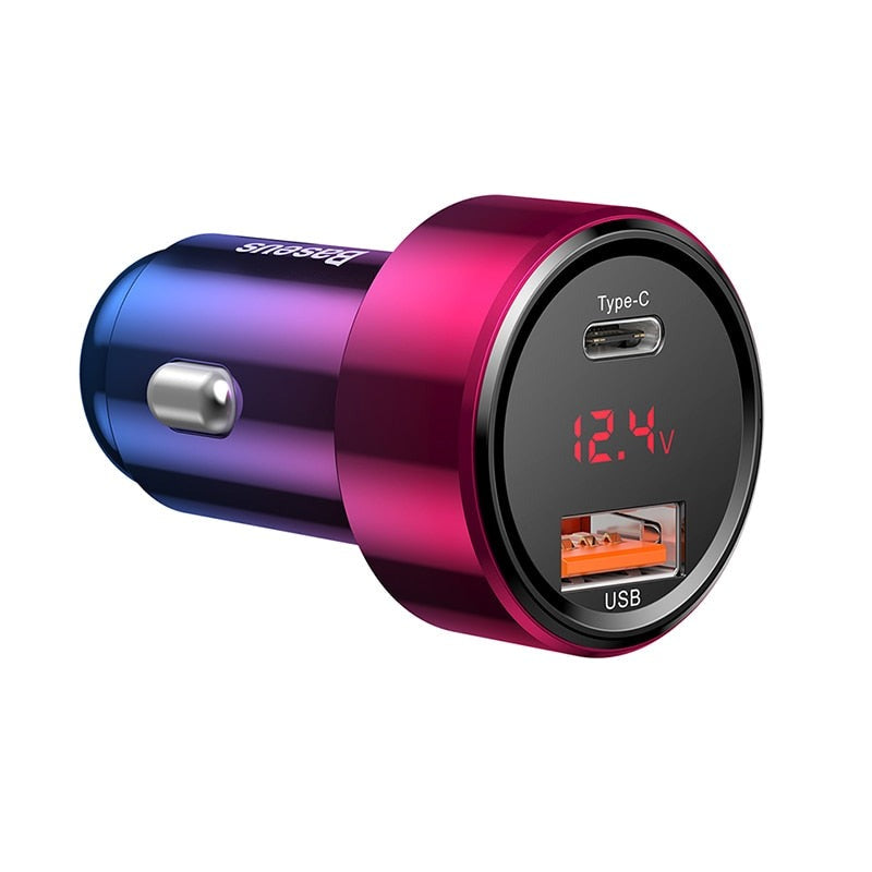45W Quick Charge 4.0 3.0 USB Car Charger