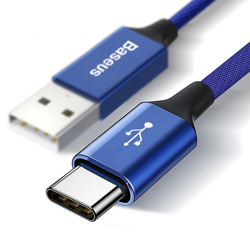 Baseus 5m Long USB Type C Cable For Samsung S10 Fast Charging USB-C Type-C Cable For Huawei Xiaomi