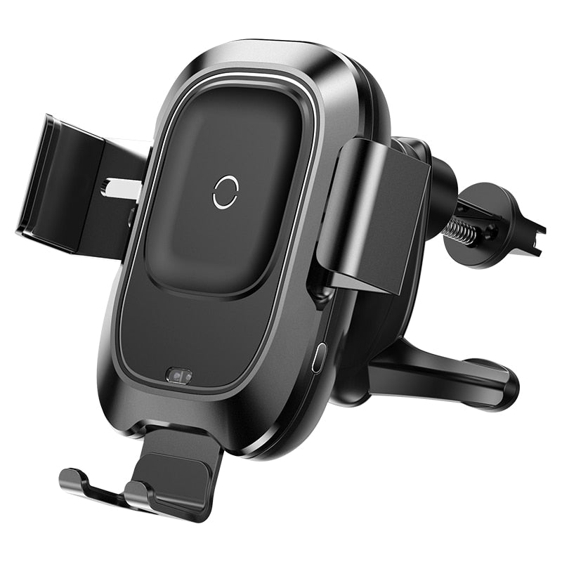 Fast-Charging Car Phone Holder for iPhone XR/XS Fast Qi Wireless Air Vent Intelligent Sensor