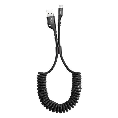 Spring USB Cable for iPhone Charger Quick Charging Data