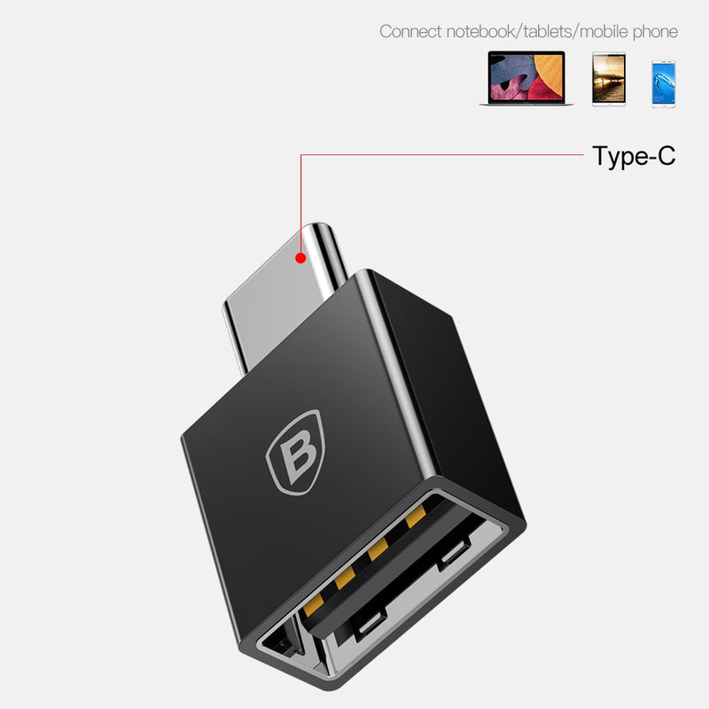Type-C Male to USB Female Cable Adapter Converter