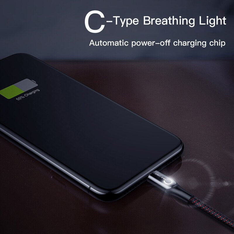 Smart Type-C Cable USB-C 3.0 Cable for Xiaomi Quick-Charge