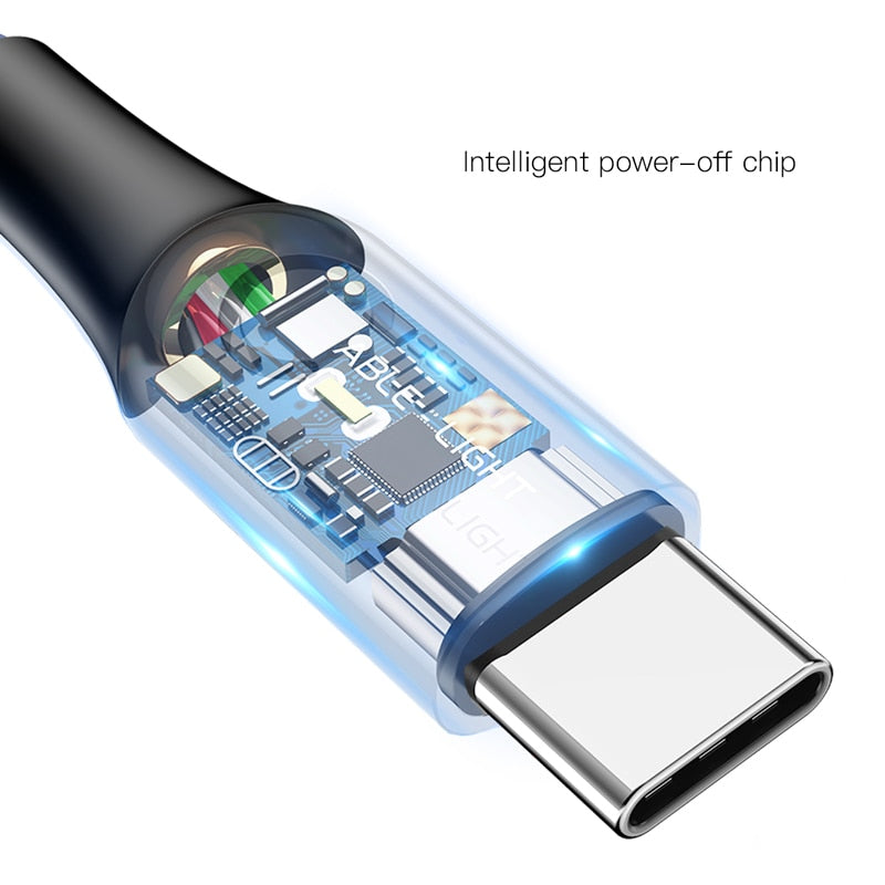 Smart Type-C Cable USB-C 3.0 Cable for Xiaomi Quick-Charge