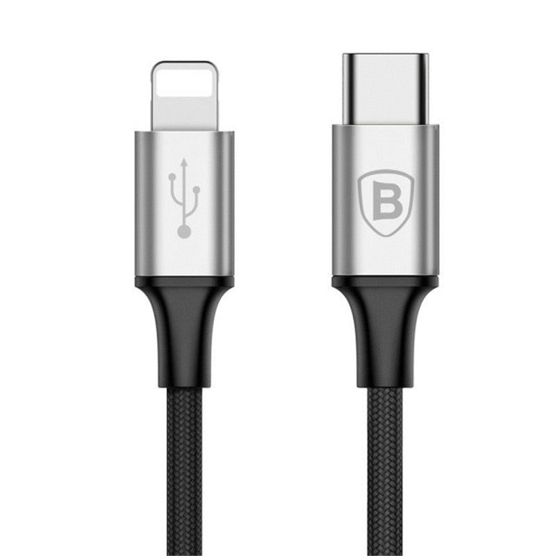 Type-C USB Cable for iPhone XS X 8 fast charging cable for mobile phone 2A Type C Charger cable for iPad USB charging