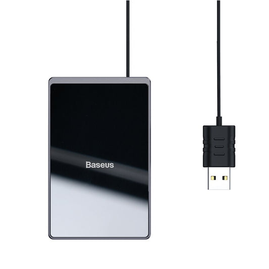 Ultra-Thin Wireless Charger for iPhone Xs Max XR 8 Portable 15W Fast Wireless Charging Pad