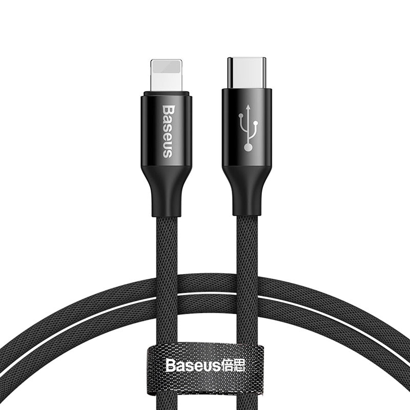 Fast-Charging USB Type-C to Lightning USB Cable