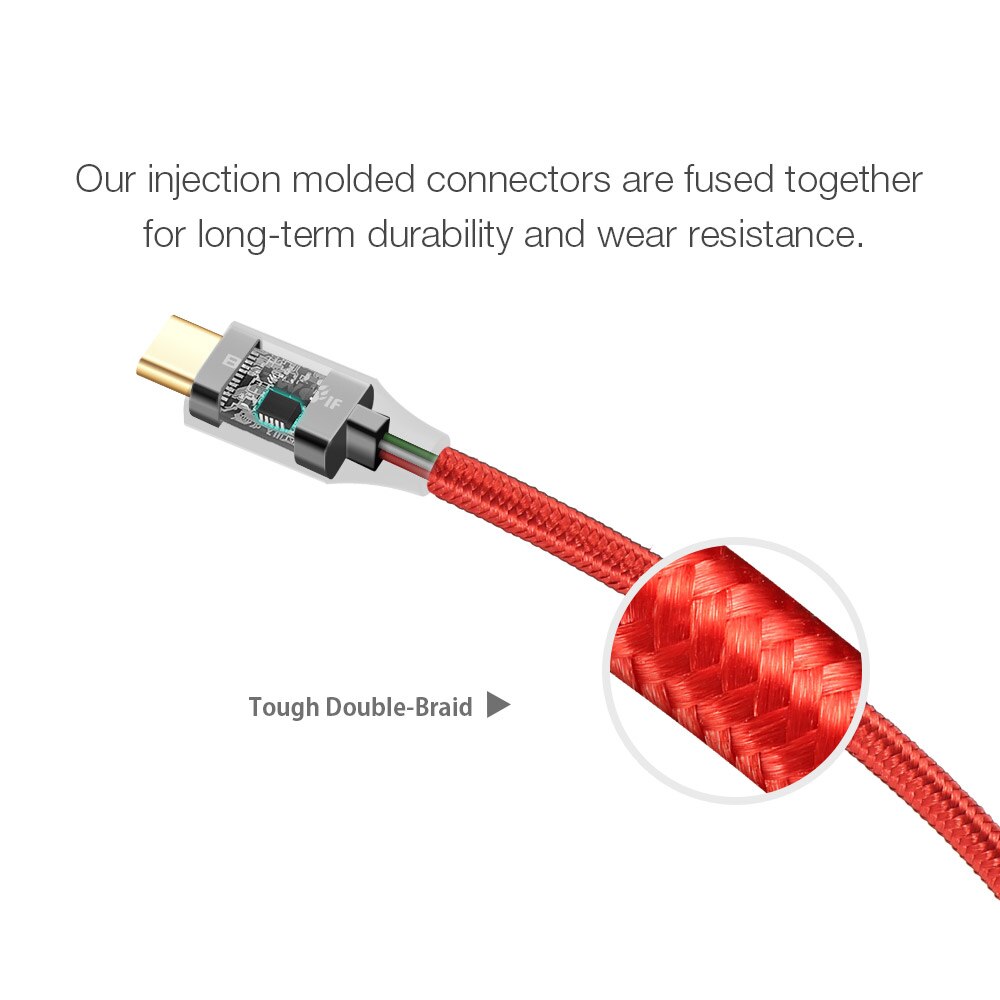 USB Type C Type-C Data Cable 1.8m/6ft Unbreakable Mobile Phone USB Charger Cables For