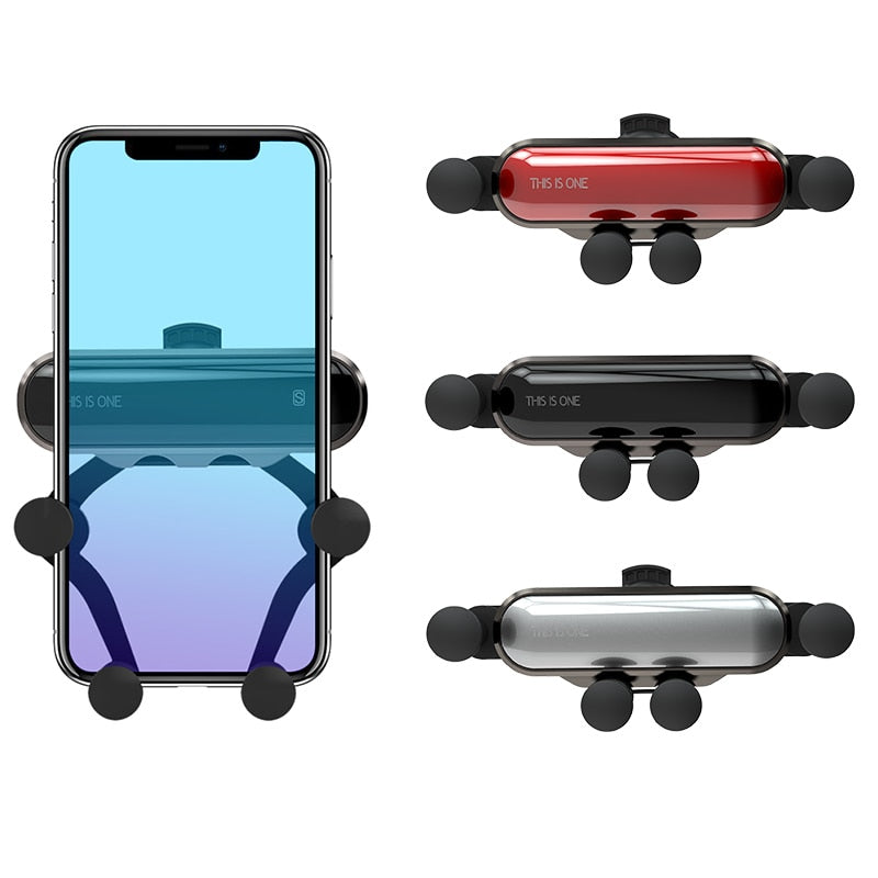 Telescopic Phone Car Holder Gravity Linkage Handy Car Phone Holder Small Mobile Phone