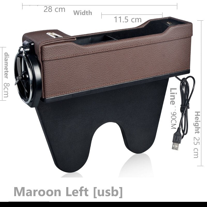 Car Seat Storage Side Pocket