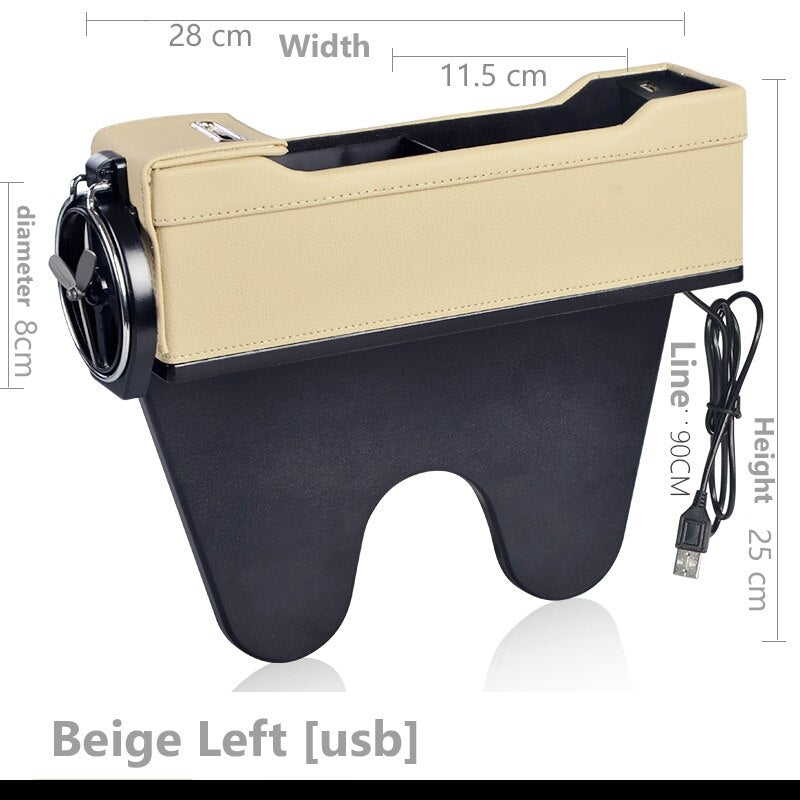 Car Seat Storage Side Pocket