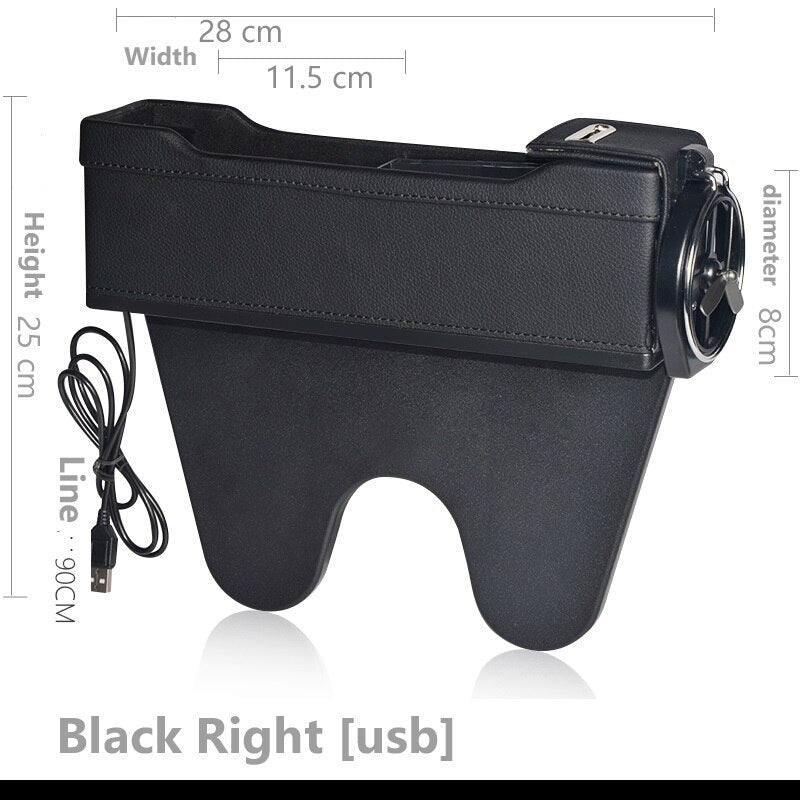 Car Seat Storage Side Pocket